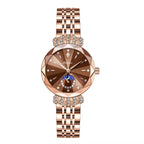 Women's Watch Stainless Steel Celestial Dial Quartz Movement