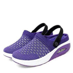 Women's Wedge Walking Shoes Posture Support & Shock-Absorbing Wedge