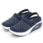 Women's Wedge Walking Shoes Posture Support & Shock-Absorbing Wedge