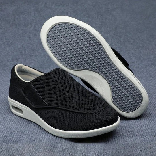 Women's Wide Shoes Stretchy Mesh Upper & Cushioned Insole