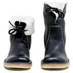 Women's Winter Boots Full-Grain Leather Waterproof Wool-Lined