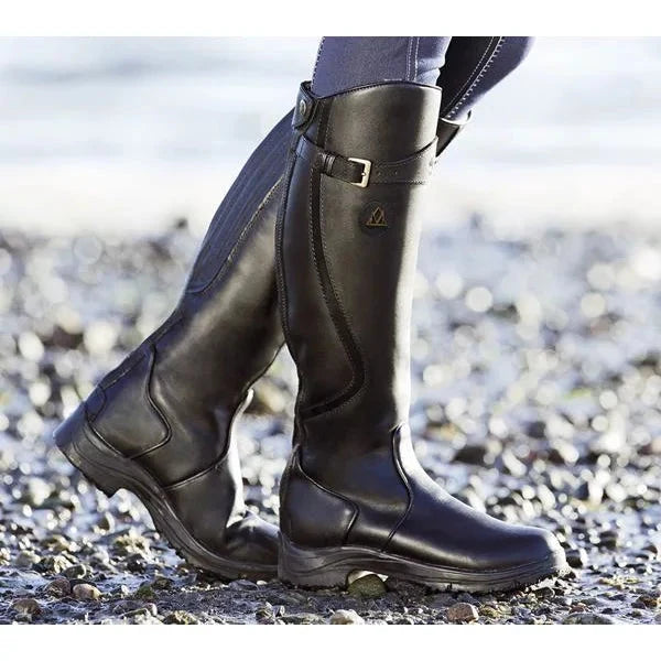 Women's Winter Boots Waterproof Leather Anti-Slip Gel Sole