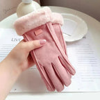 Women's Winter Gloves Wool Lined Touchscreen Windproof & Water-Repellent