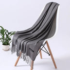 Women's Winter Scarf Soft Silky Polyester Lightweight