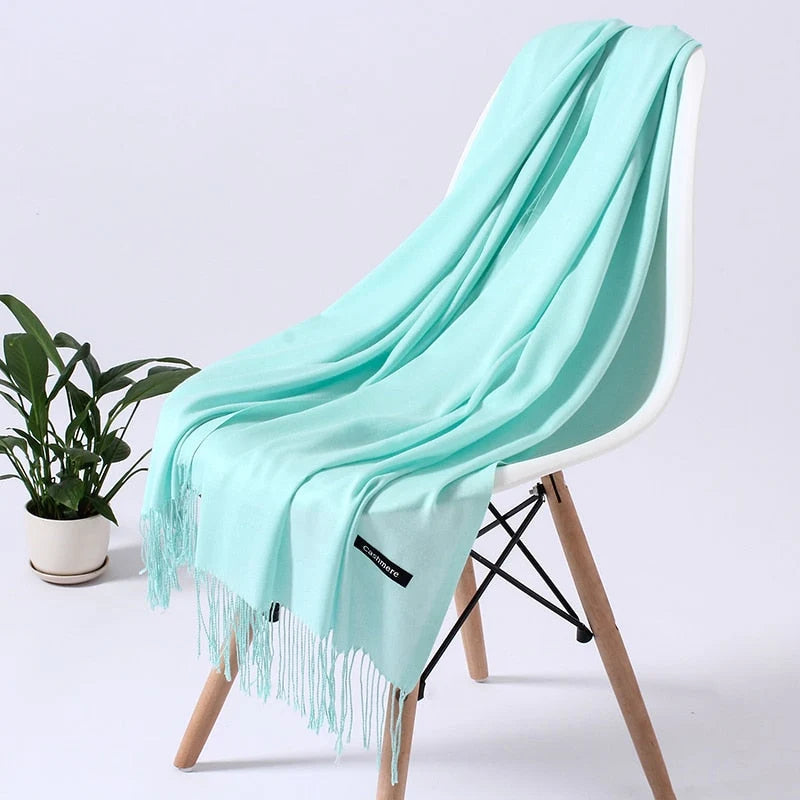 Women's Winter Scarf Soft Silky Polyester Lightweight