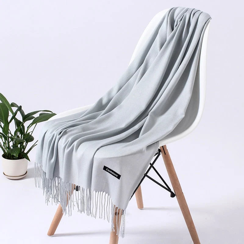 Women's Winter Scarf Soft Silky Polyester Lightweight