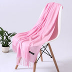 Women's Winter Scarf Soft Silky Polyester Lightweight