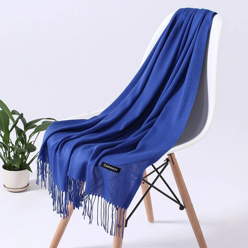 Women's Winter Scarf Soft Silky Polyester Lightweight