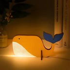 Wood & Acrylic USB-Powered Touch-Activated Kids Night Light