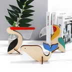 Wood & Acrylic USB-Powered Touch-Activated Kids Night Light