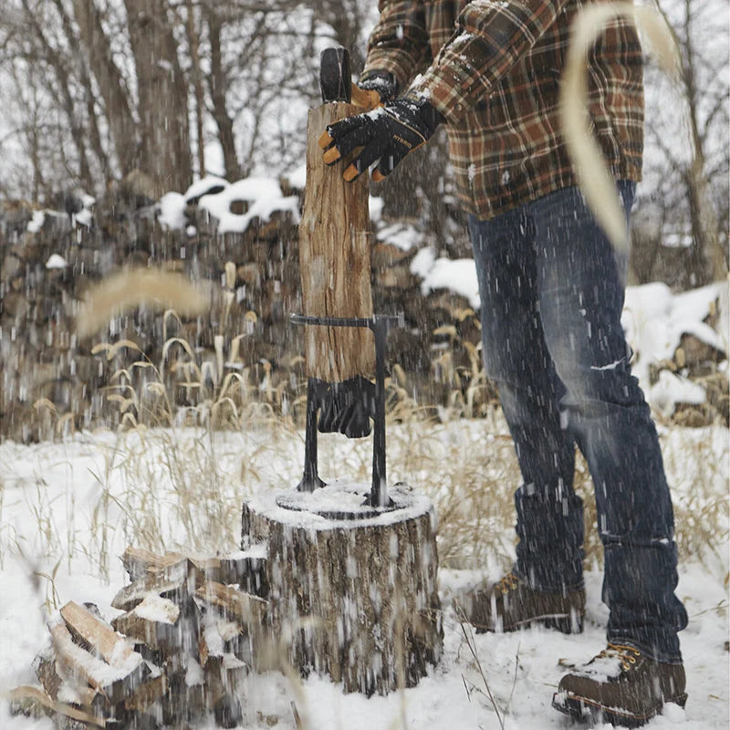 Wood Splitter Cast Iron One-Tap Safety Ring