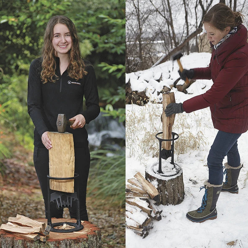 Wood Splitter Cast Iron One-Tap Safety Ring