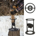 Wood Splitter Manual Cast Iron Safety Frame