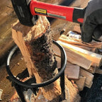 Wood Splitter Manual Cast Iron Safety Frame