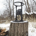 Wood Splitter Manual Cast Iron Safety Frame