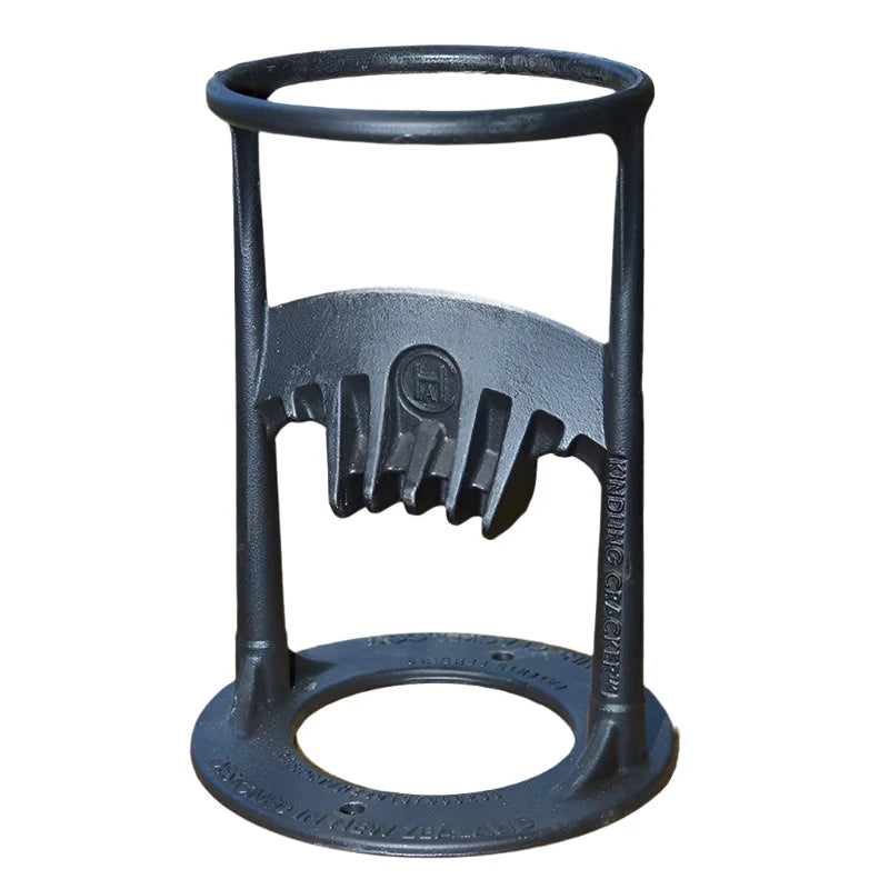 Wood Splitter Manual Steel Ergonomic Handles & Protective Guard