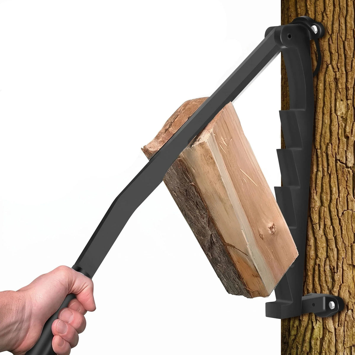 Wood Splitter Wall Mounted High Carbon Steel