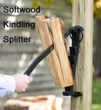 Wood Splitter Wall Mounted High Carbon Steel