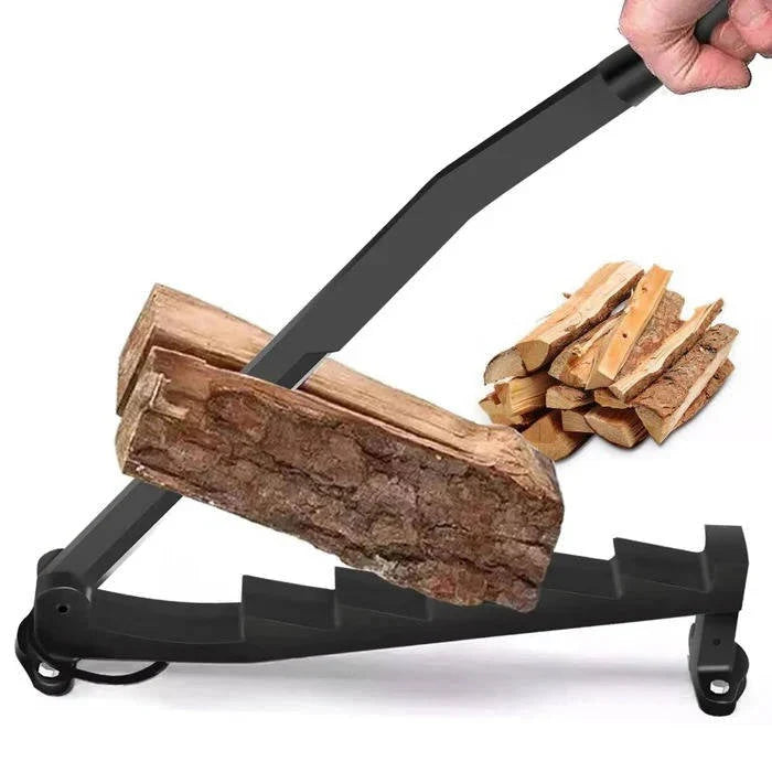 Wood Splitter Wall Mounted High Carbon Steel