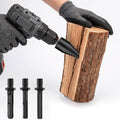 Wood Splitting Drill Bit Carbon Steel U-Shaped Thread Universal Fit