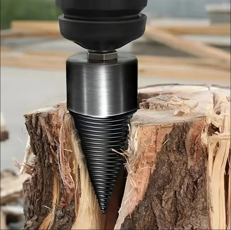 Wood Splitting Drill Bit Spiral Screw Universal Fit