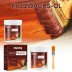 Wood Wax Natural Beeswax & Linseed Oil Water-Repellent