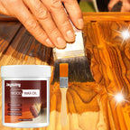 Wood Wax Natural Beeswax & Linseed Oil Water-Repellent
