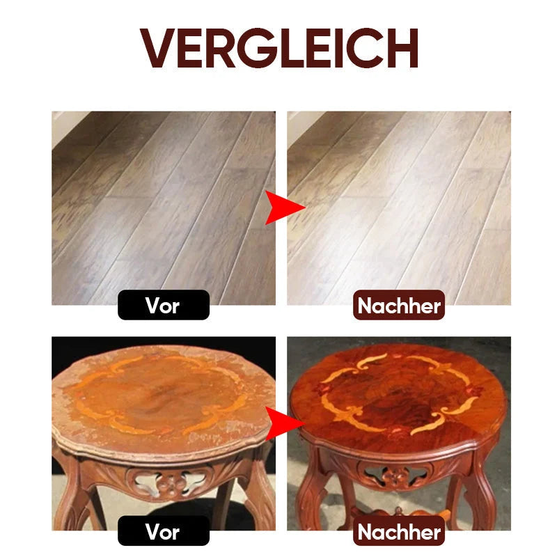 Wood Wax Natural Beeswax & Linseed Oil Water-Repellent