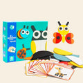Wooden Animal Puzzle Child-Safe Wood & Storage Bag