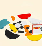 Wooden Animal Puzzle Child-Safe Wood & Storage Bag