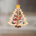 Wooden Christmas Ornaments Laser-Engraved 3D & Flat