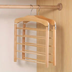 Wooden Clothes Hangers Solid Walnut Broad Shoulders