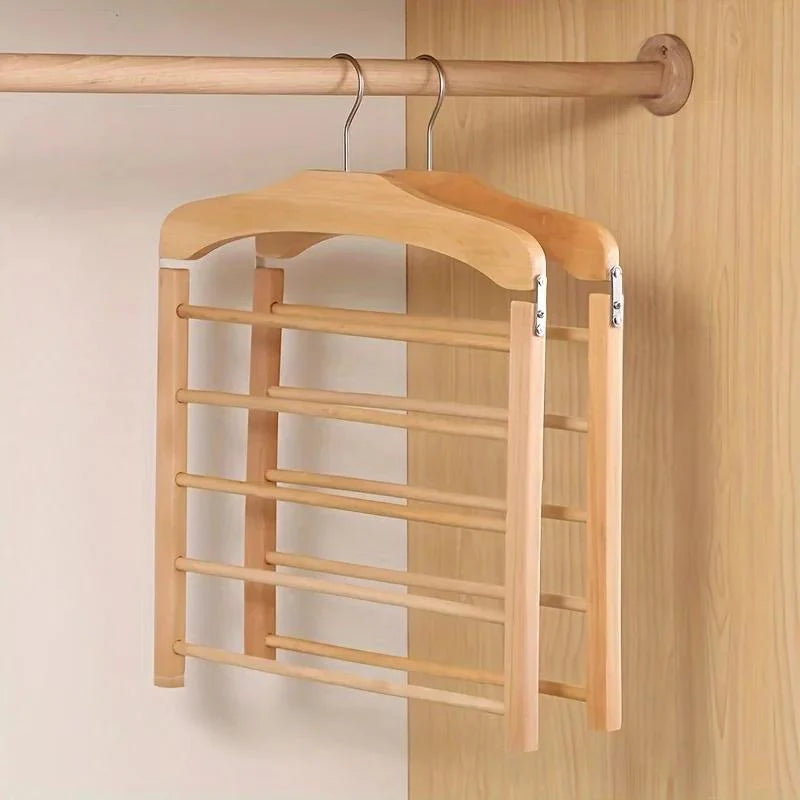 Wooden Clothes Hangers Solid Walnut Broad Shoulders