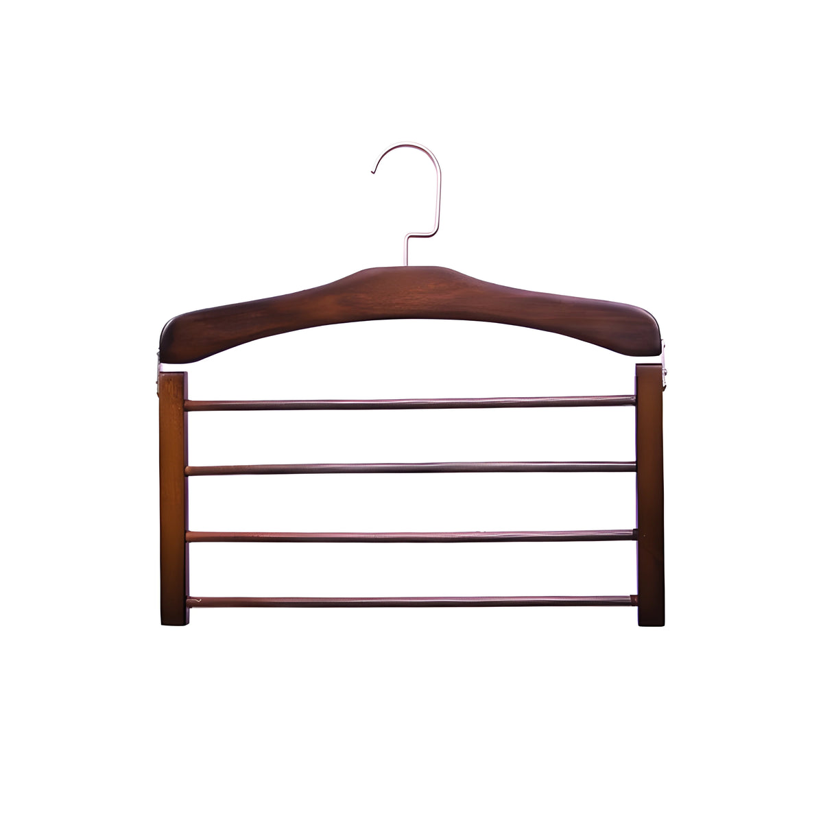 Wooden Clothes Hangers Solid Walnut Broad Shoulders
