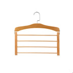 Wooden Clothes Hangers Solid Walnut Broad Shoulders