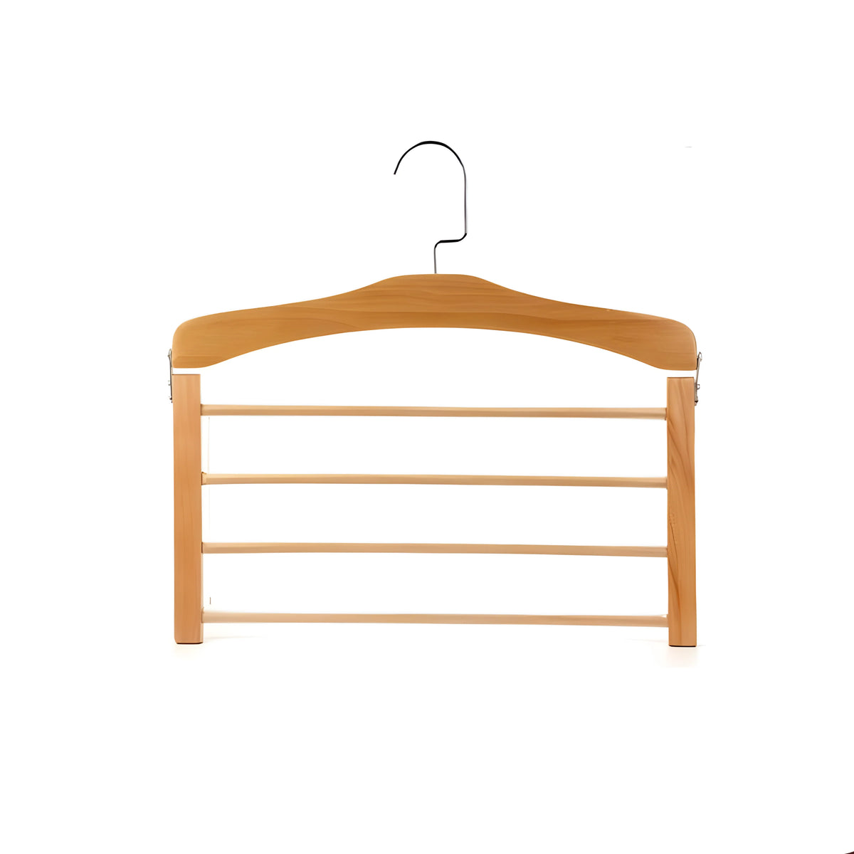 Wooden Clothes Hangers Solid Walnut Broad Shoulders