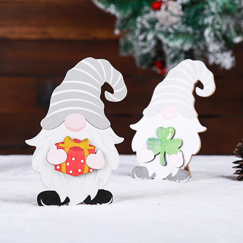 Wooden Decor Figures Seasonal Motifs Easy To Paint