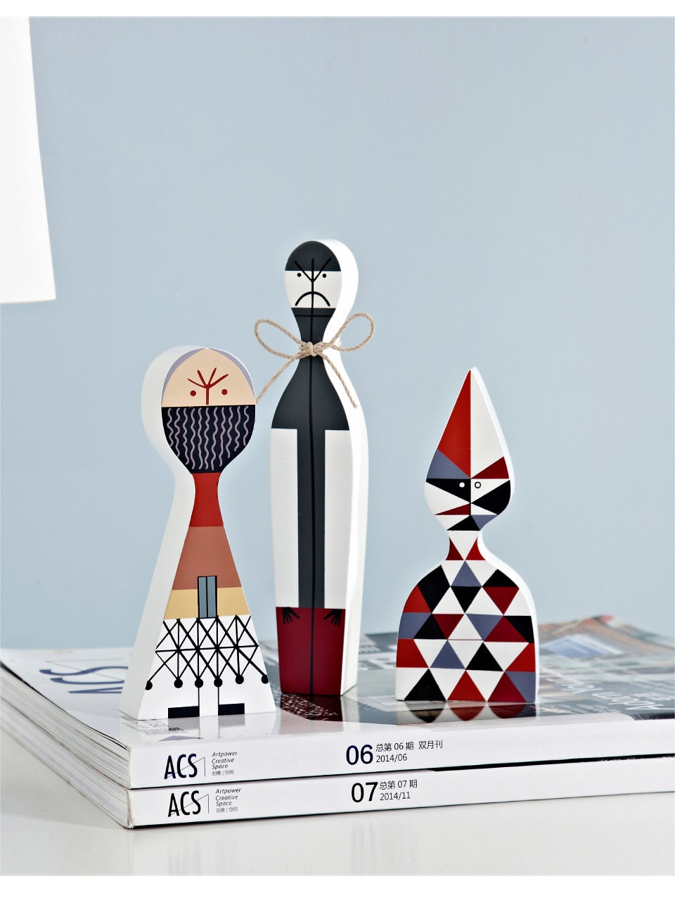 Wooden Figurine Handcrafted MDF Natural Finish