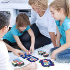 Wooden Puzzle Educational 20 Blocks & 60 Cards