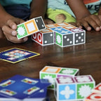 Wooden Puzzle Educational 20 Blocks & 60 Cards