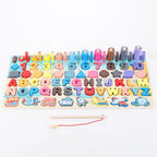 Wooden Puzzle Montessori 3D Durable Ages 1-3