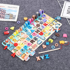 Wooden Puzzle Montessori 3D Durable Ages 1-3