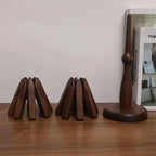Wooden Trivet Walnut Modular Tree Set Of 3