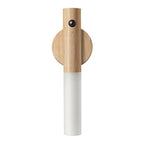 Wooden Wall Lamp Motion Sensor USB Rechargeable Magnetic Mount