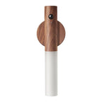 Wooden Wall Lamp Motion Sensor USB Rechargeable Magnetic Mount