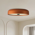 Wool-Texture Dimmable LED Flush Mount Ceiling Light (38 x 8 cm)
