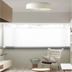 Wool-Texture Dimmable LED Flush Mount Ceiling Light (38 x 8 cm)