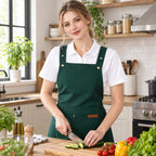 Work Apron Carpenter-Style Multi-Pocket Adjustable Fit