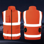 Work Cooling Vest Built-In Fans & 48H Battery