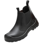 Work Shoes Ergonomic Fit Water-Resistant Leather Anti-Slip Sole